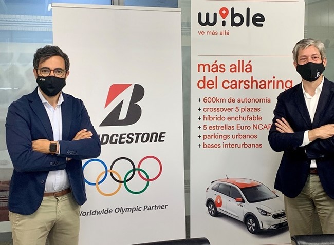 Bridgestone y Wible se alían para impulsar una movilidad urbana "más segura y sostenible"