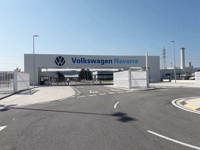 Volkswagen Navarra suspenderá su producción el 18 y 22 de octubre