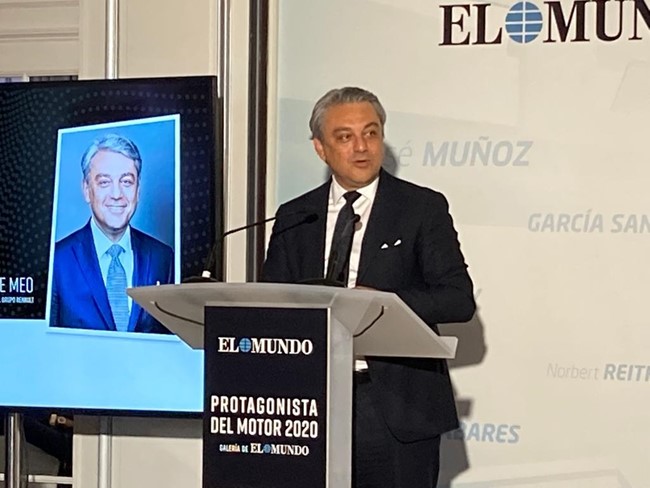 Luca de Meo prevé que al menos el 90% de los vehículos Renault sean eléctricos en 2030