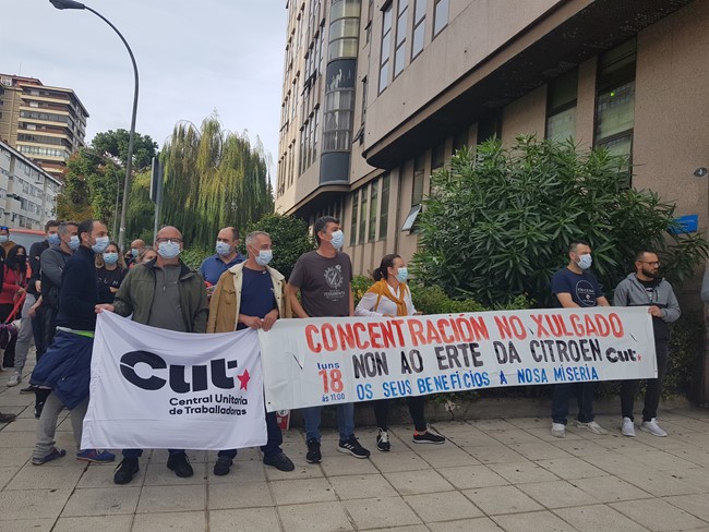 Aplazado el juicio contra el ERTE aplicado en Stellantis Vigo
