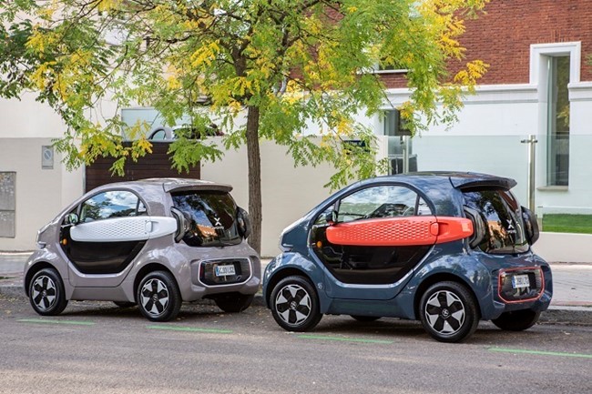 Elecmobility lanza en España el coche eléctrico Yoyo, diseñado para ser fabricado en 3D