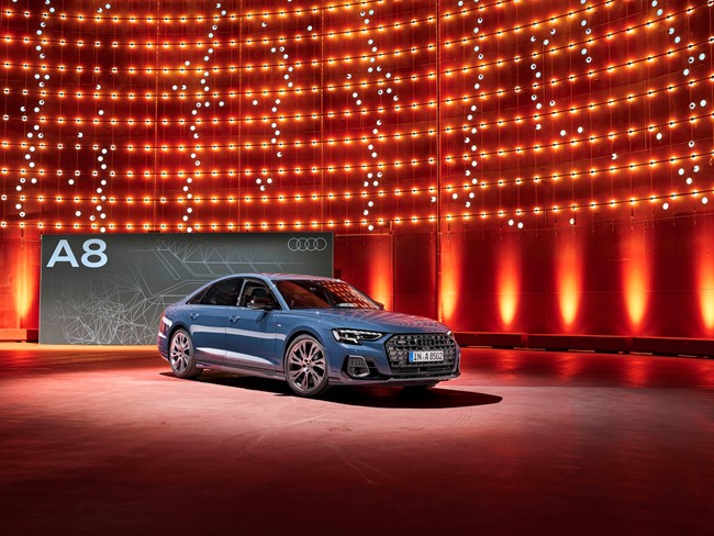Audi actualiza el A8 con más tecnología y un nuevo diseño