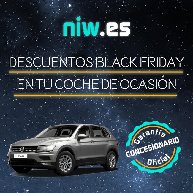 Niw.es lanza este 'Black Friday' promociones en más de 20.000 vehículos de menos de cinco años