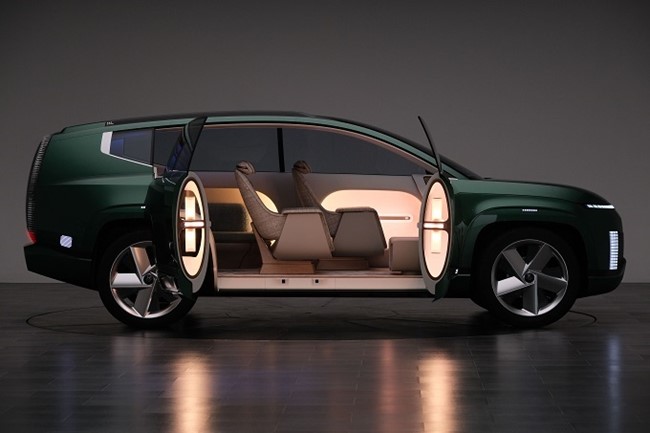 Hyundai presenta el prototipo de todocamino eléctrico Seven en el Salón de Los Ángeles