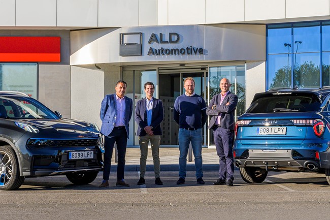 ALD incorpora a su flota en España los híbridos e híbridos enchufables de Lynk&Co