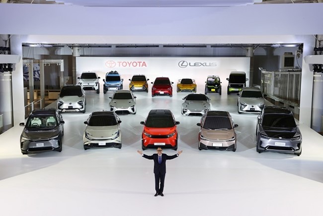Toyota venderá 3,5 millones de vehículos eléctricos al año en todo el mundo en 2030