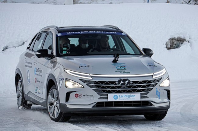 El Hyundai Nexo logrado hasta seis horas de conducción con una sola carga