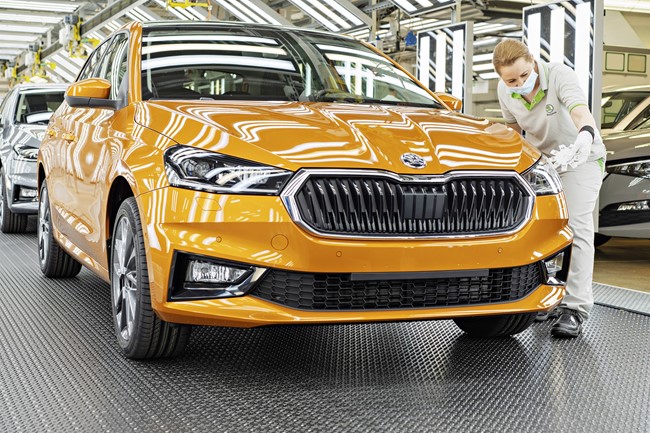 Skoda matriculó 878.200 vehículos en 2021, un 12% menos