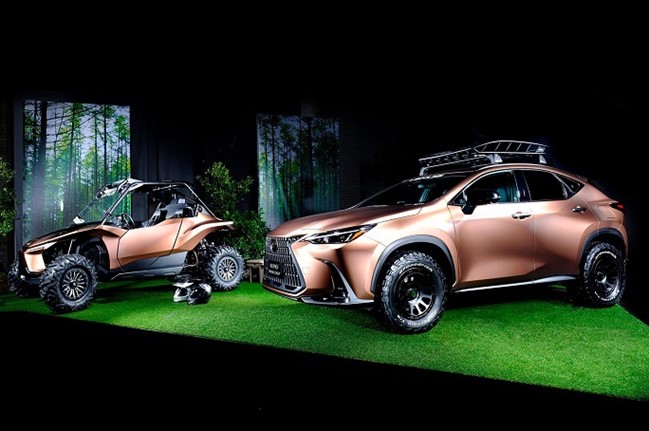 Lexus mostrará en el Salón de Tokio los prototipos NX Offroad, híbrido enchufable, y ROV, de hidrógeno