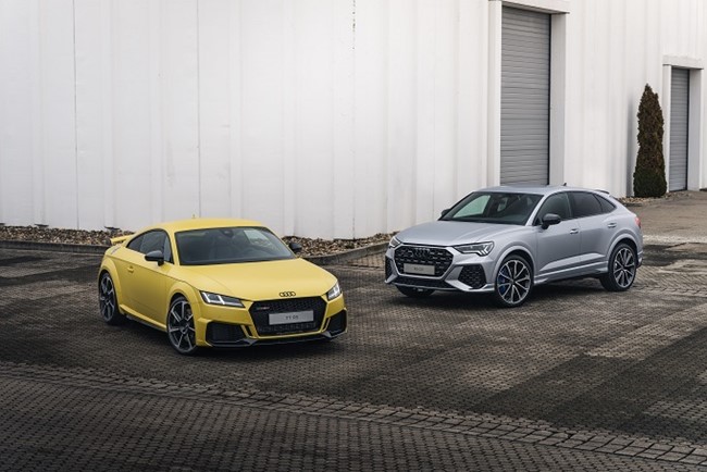 Audi ofrece nuevos colores de carrocería con acabado mate para los modelos de las gamas TT y Q3