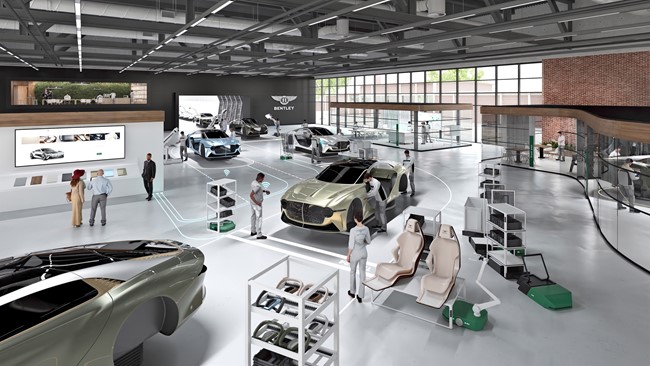 Bentley invertirá 3.000 millones en diez años para fabricar su primer eléctrico en Reino Unido