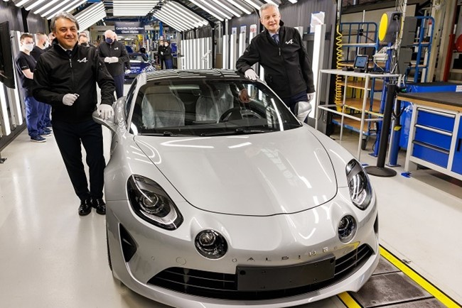El eléctrico Alpine X-Over GT se producirá en la planta francesa de Dieppe a partir de 2025