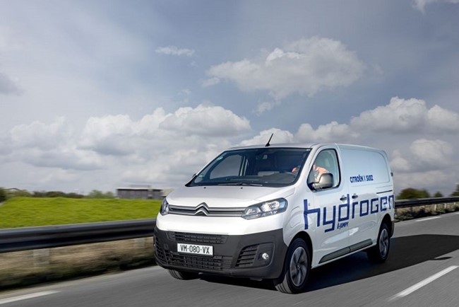 Suez destaca la versatilidad y la velocidad de recarga del Citroën ë-Jumpy Hydrogen tras un mes de test
