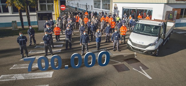 Iveco produce en Valladolid la Daily número 700.000 en el 30 aniversario del inicio de su fabricación