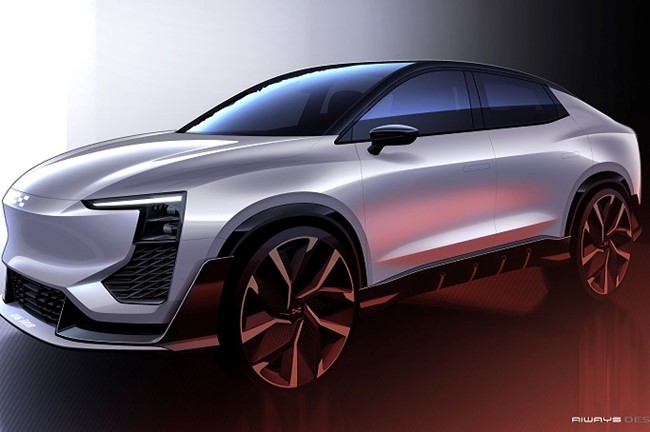 Aiways presenta U6ion, el anticipo de su nuevo todocamino coupé U6 que llegará a lo largo de 2022