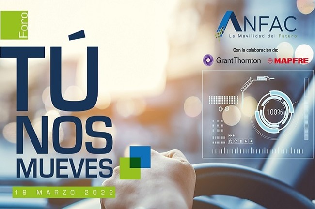 La segunda edición del Foro Anfac 'Tú Nos Mueves' abordará los desafíos de la automoción y la movilidad