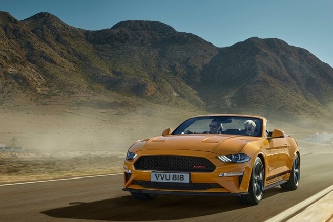 Ford lanza por primera vez en Europa el descapotable Mustang California Special
