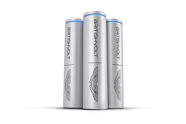 Aston Martin y Britishvolt desarrollarán baterías de alto rendimiento para vehículos eléctricos