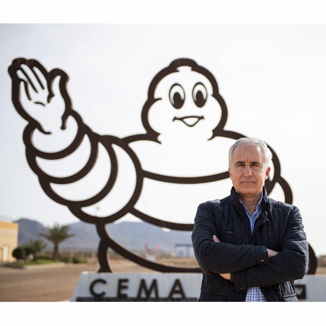 Jorge Pato Elgoibar, nuevo director del Centro de Experiencias Michelin Almería
