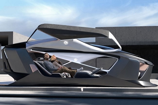 Lexus y los estudiantes del Royal College of Art de Londres diseñan el coche del futuro
