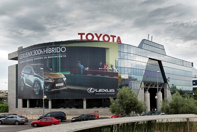 Toyota España se suma al apagón mundial contra el cambio climático