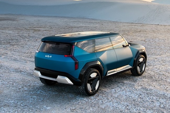 Kia desvela el Concept EV9, cuya versión de producción llegará a Europa en 2023