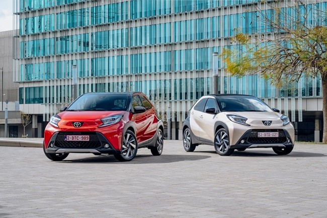 Toyota lanza en España el nuevo crossover compacto Aygo X Cross