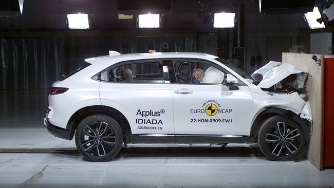 Honda HR-V y DS 4 logran cuatro estrellas en los últimos test de Euro NCAP