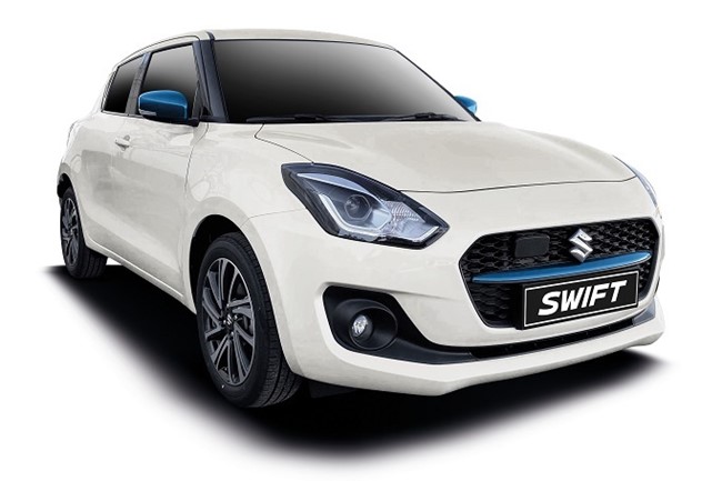 Suzuki lanza en España la edición limitada de 70 unidades del Swift Blue & White