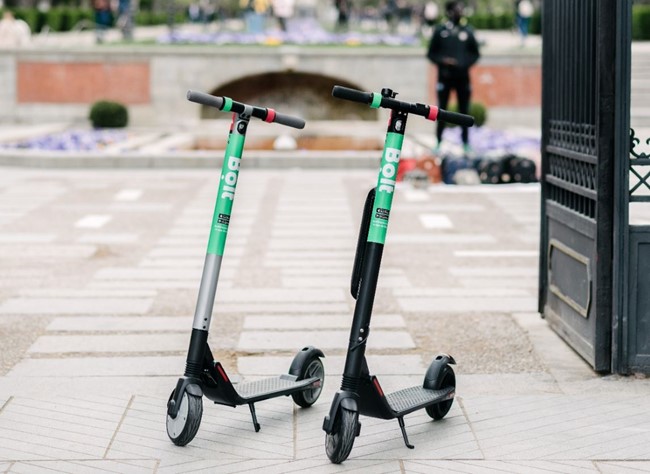 Bolt invertirá 150 millones de euros en micromovilidad en Europa durante 2022