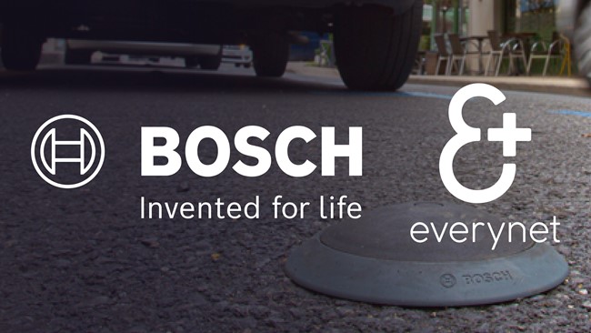 Bosch y Everynet se unen para impulsar el 'smart parking' de cara al IoT Solutions World Congress