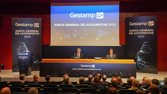 Gestamp mantendrá su estrategia porque su modelo ha sido resilente en el "complicado" entorno actual
