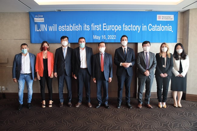 Industria dice que es "una gran noticia" la inversión de Iljin en Mont-roig del Camp (Tarragona)