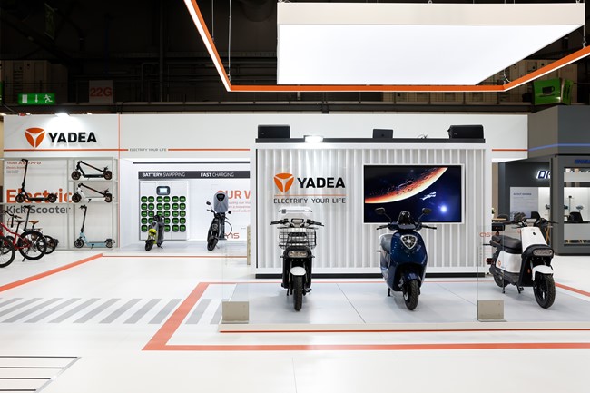 La marca de 'e-scooters' Yadea llega a España para superar los 200 puntos de venta y posventa este año