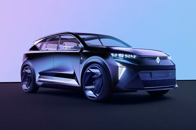 Renault presenta el Scénic Vision, su nuevo 'concept car' familiar eléctrico y de hidrógeno