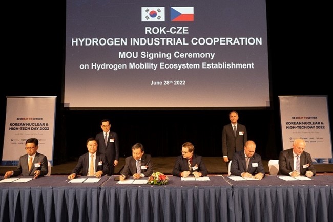 Hyundai establecerá un ecosistema de movilidad de hidrógeno en la República Checa