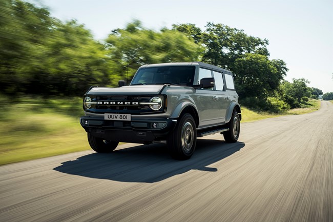Ford introducirá por primera vez en Europa el Bronco, que llegará en 2023 con unidades limitadas