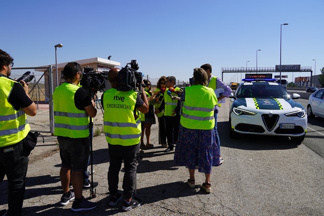 DGT controla hasta el domingo la velocidad, especialmente en tramos de riesgo y de más siniestralidad