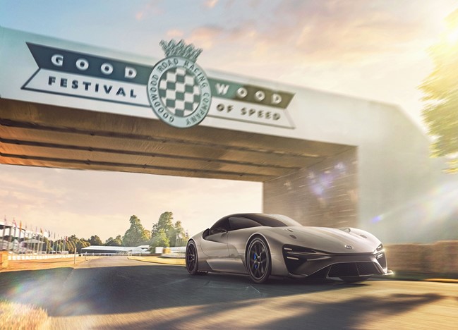 Lexus presenta en Goodwood el prototipo Electrified Europe por primer vez fuera de Japón