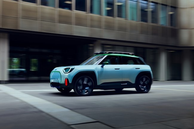 Mini presenta el prototipo del primer crossover eléctrico de la próxima generación de modelos