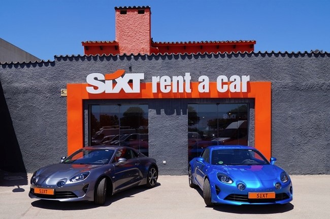 Sixt incorpora en exclusiva a su flota en España varias unidades del Alpine A110