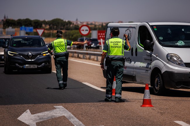 La DGT intensificará esta semana la vigilancia sobre el consumo de drogas y alcohol en los conductores