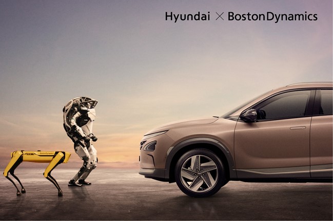 Hyundai y Boston Dynamics invertirán 395 millones en avances en inteligencia artificial y robótica