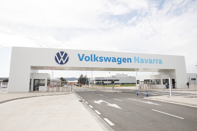 La planta de Volkswagen Navarra cerrará el día 2 de septiembre por falta de piezas
