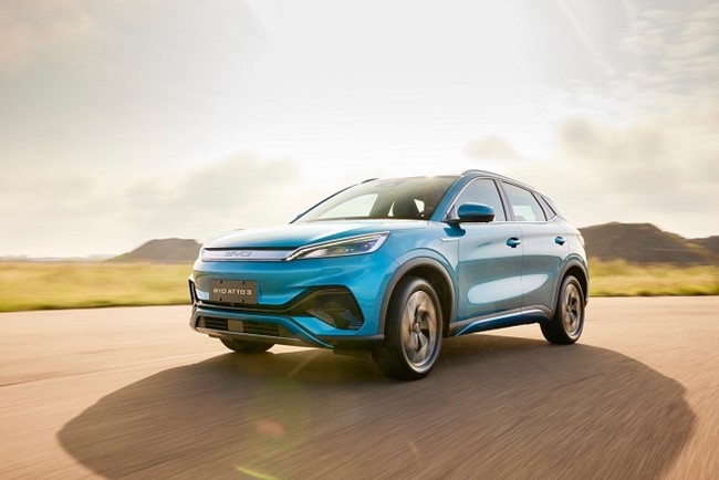 La china BYD aterriza en Europa este otoño con una gama de tres vehículos eléctricos