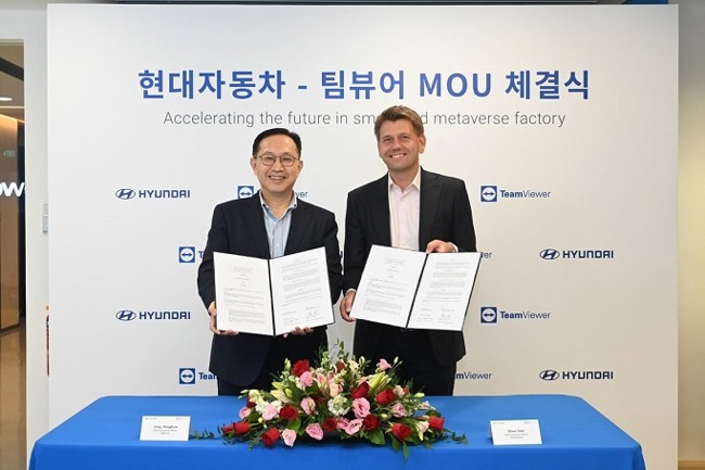 Hyundai y TeamViewer se unen para acelerar la innovación digital de la producción inteligente de coches