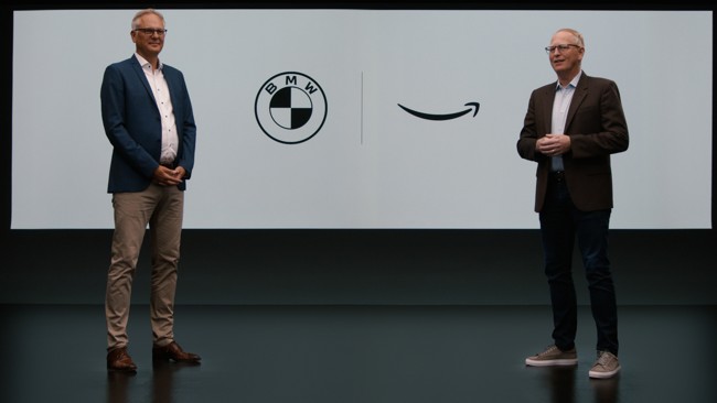 BMW Group se alía con Amazon para ofrecer la nueva plataforma de datos de vehículos de BMW en la nube