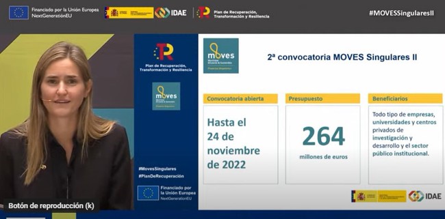 El Gobierno reparte 90 millones en ayudas en la primera convocatoria del Moves Singulares II