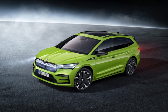 Skoda lanza el Enyaq RS iV, el segundo eléctrico de la gama RS, con 500 kilómetros de autonomía