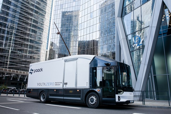 Paack completa la primera fase de pruebas en carretera del camión eléctrico Volta Zero